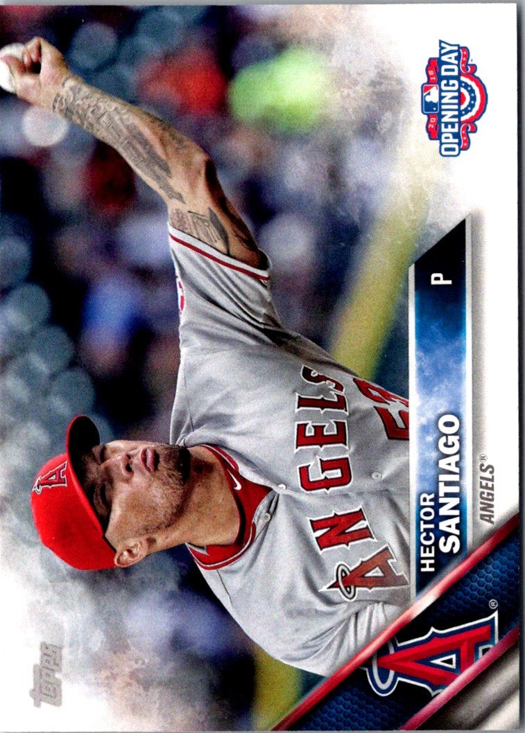 2016 Topps Opening Day Hector Santiago