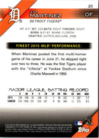 2016 Finest J.D. Martinez #20