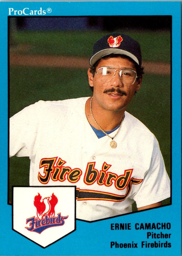 1989 ProCards Minor League Team Sets Ernie Camacho #1494