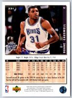 1993 Upper Deck Duane Causwell #231