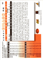1998 Score Corey Dillon #41