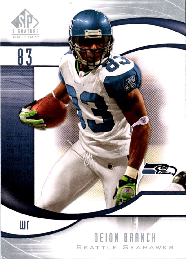 2009 SP Signature Deion Branch #17