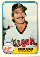 1981 Fleer Bobby Grich #269