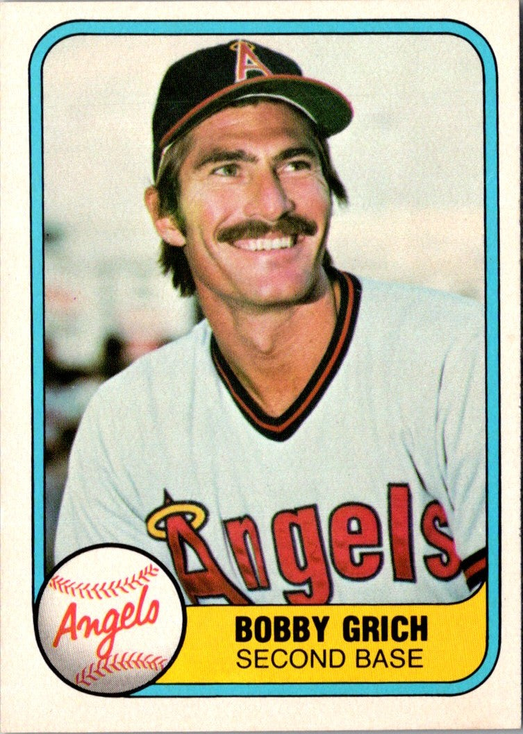 1981 Fleer Bobby Grich