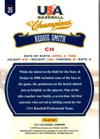 2013 Panini USA Champions Reggie Smith #35