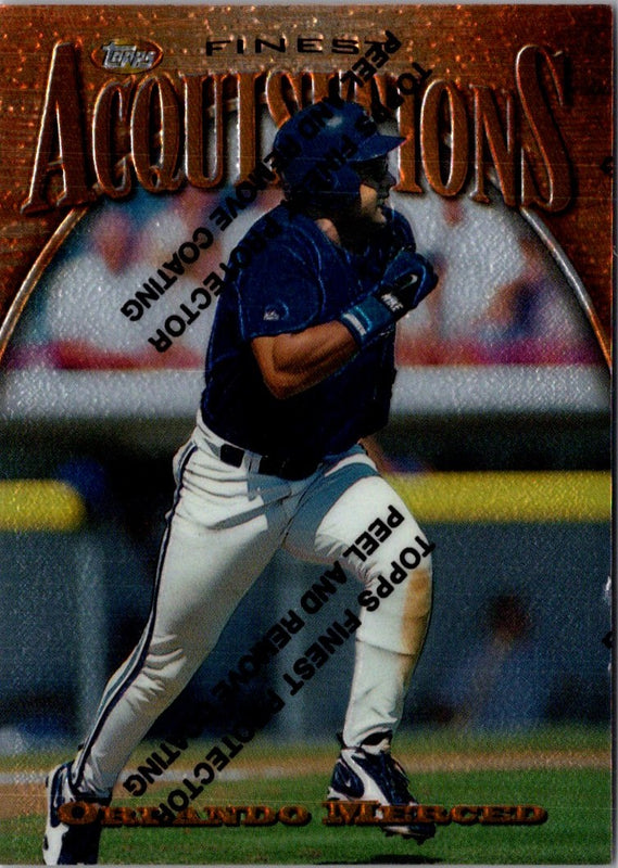 1995 Topps Finest Merced #NNO