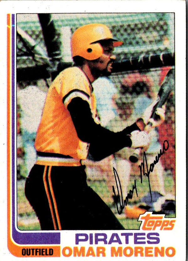 1982 Topps Omar Moreno #395