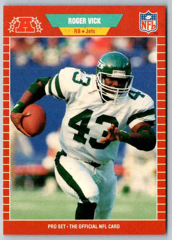 1989 NFL Proset Roger Vick #310