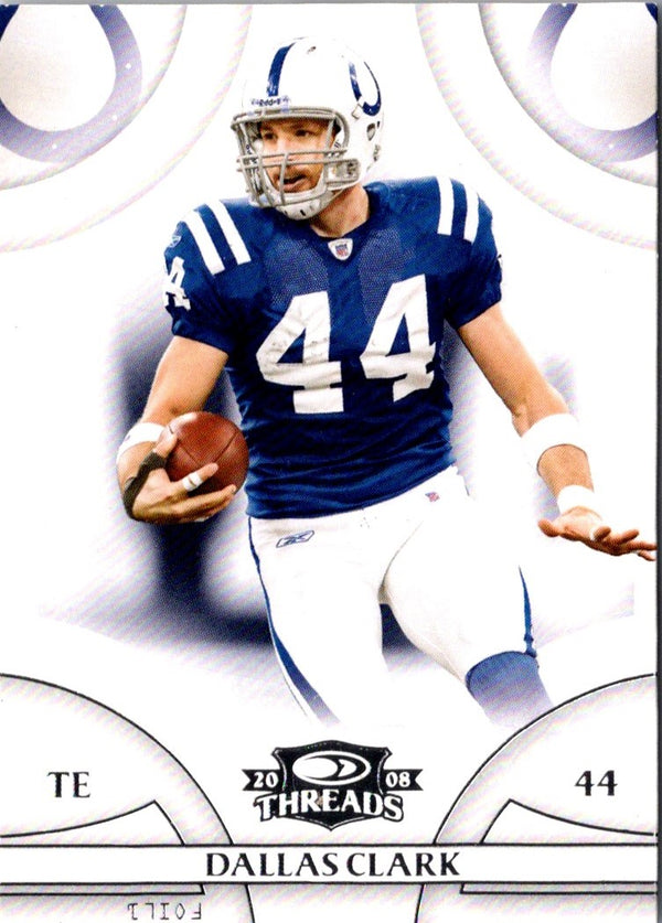 2008 Donruss Threads Dallas Clark #60