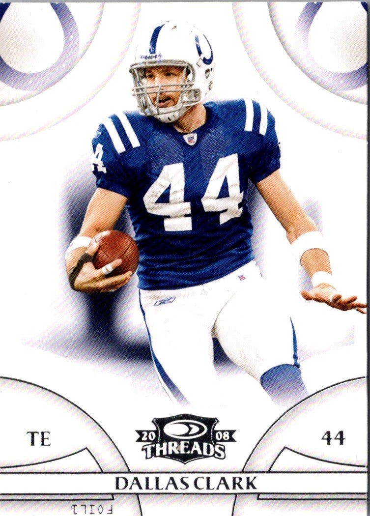 2008 Donruss Threads Dallas Clark