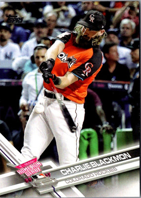 2017 Topps Update Charlie Blackmon #US299