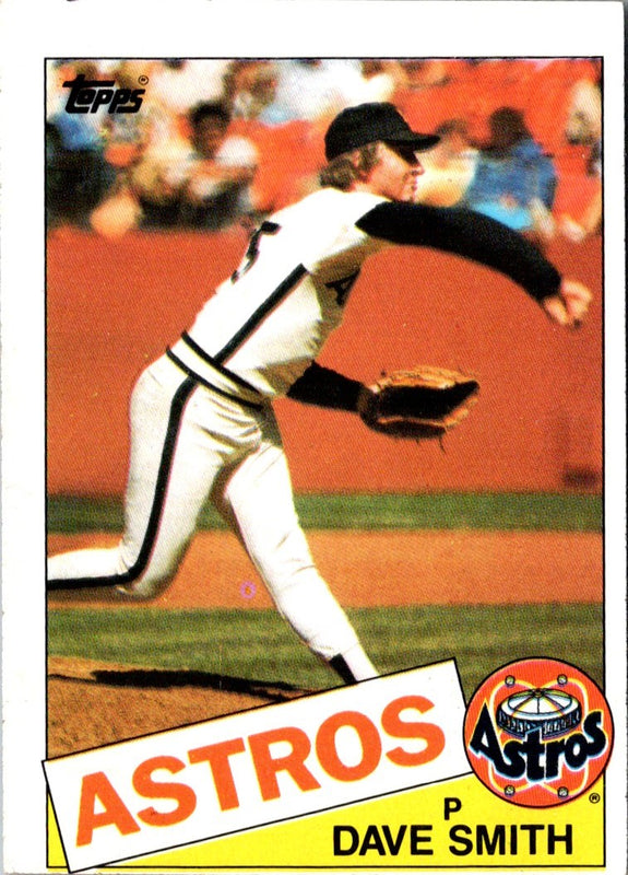 1985 Topps Dave Smith #123