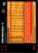 2007 Topps Ben Wallace