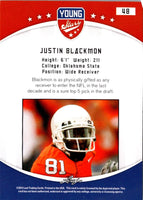 2012 Leaf Young Stars Justin Blackmon #48