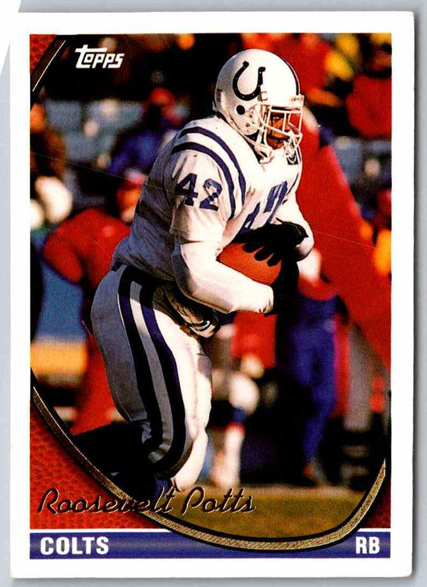 1994 Topps Roosevelt Potts #301