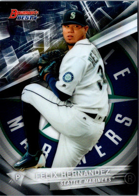 2016 Bowman's Best Felix Hernandez #62