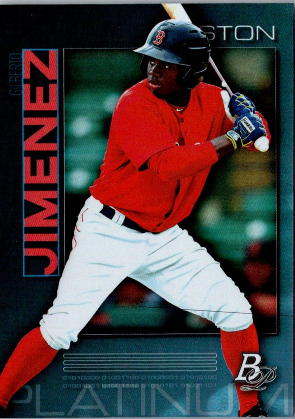 2020 Bowman Platinum Top Prospects Gilberto Jimenez #TOP-16