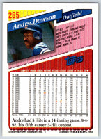 1993 Topps Andre Dawson #265