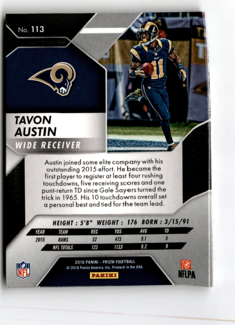 2016 Panini Prizm Tavon Austin