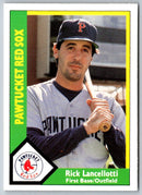 1990 CMC Pawtucket Red Sox Rick Lancellotti