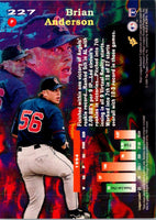 1995 Stadium Club Virtual Reality Members Only Brian Anderson #227