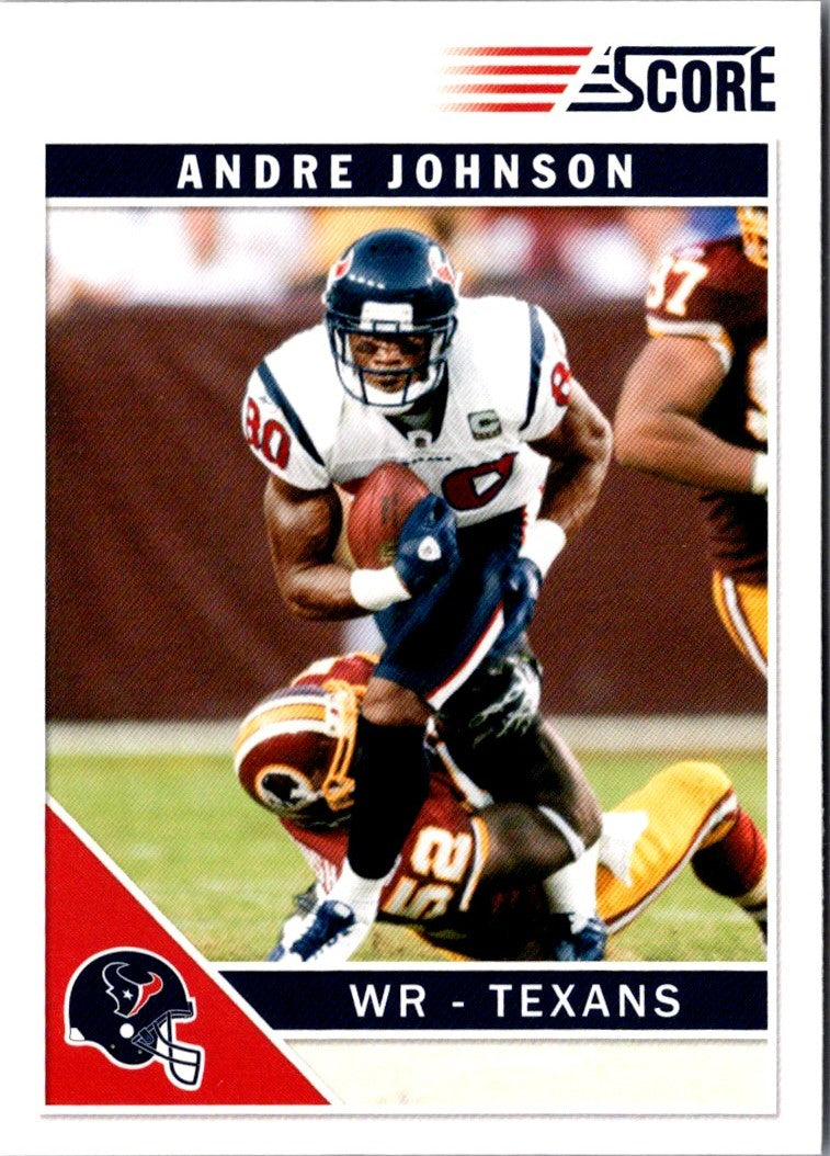 2011 Score Andre Johnson