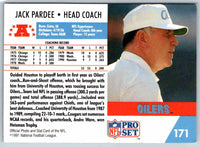 1992 Proset Jack Pardee #171