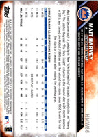 2016 Topps Holiday Baseball Matt Harvey #HMW86
