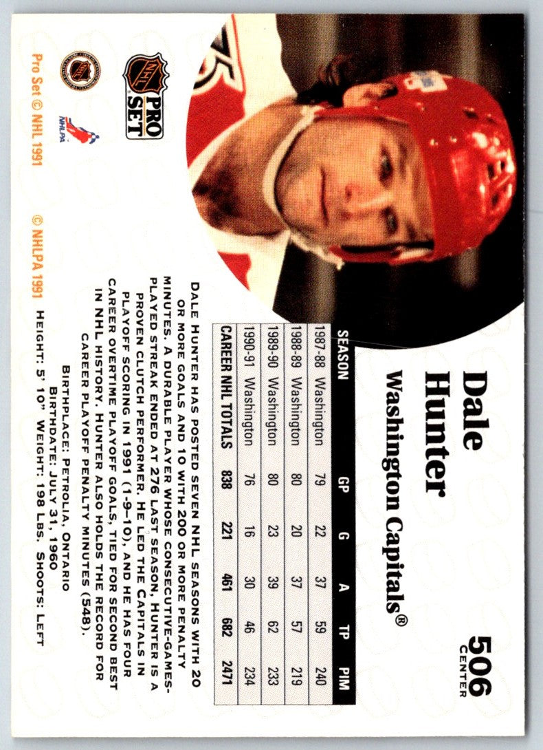 1991 Pro Set French Dale Hunter