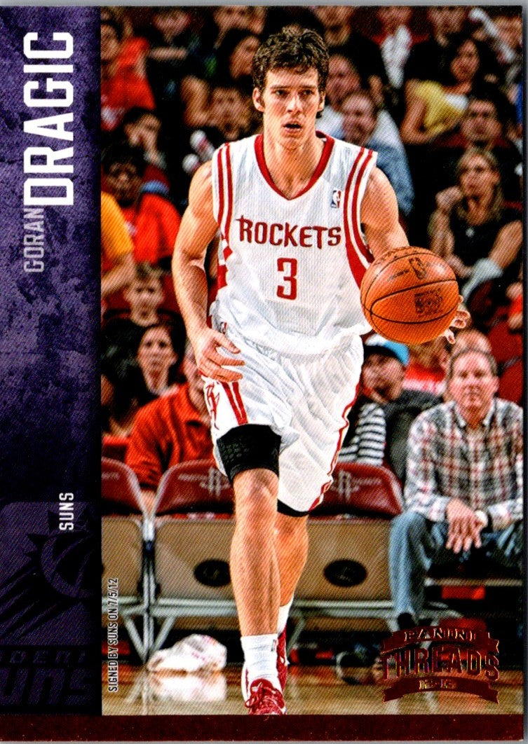 2012 Panini Threads Goran Dragic