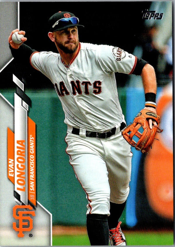 2020 Topps San Francisco Giants Evan Longoria #SF-10