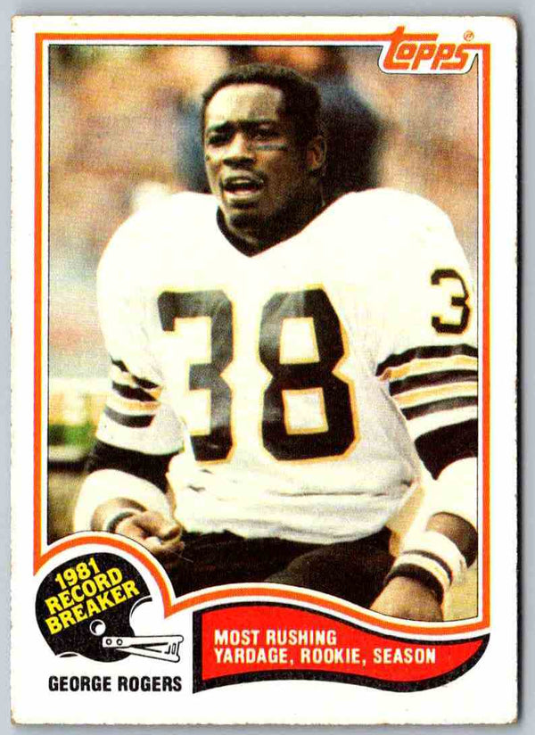 1982 Topps George Rogers #5