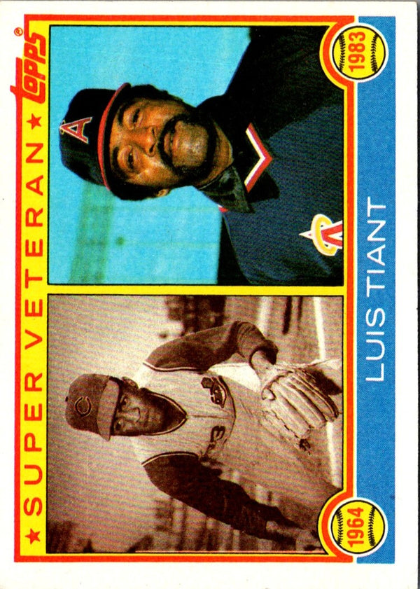 1983 Topps Luis Tiant #179