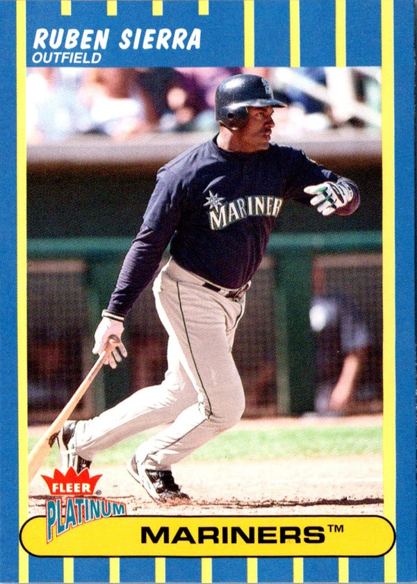 2003 Fleer Platinum Ruben Sierra #6