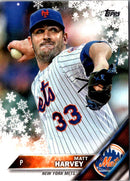 2016 Topps Holiday Baseball Matt Harvey