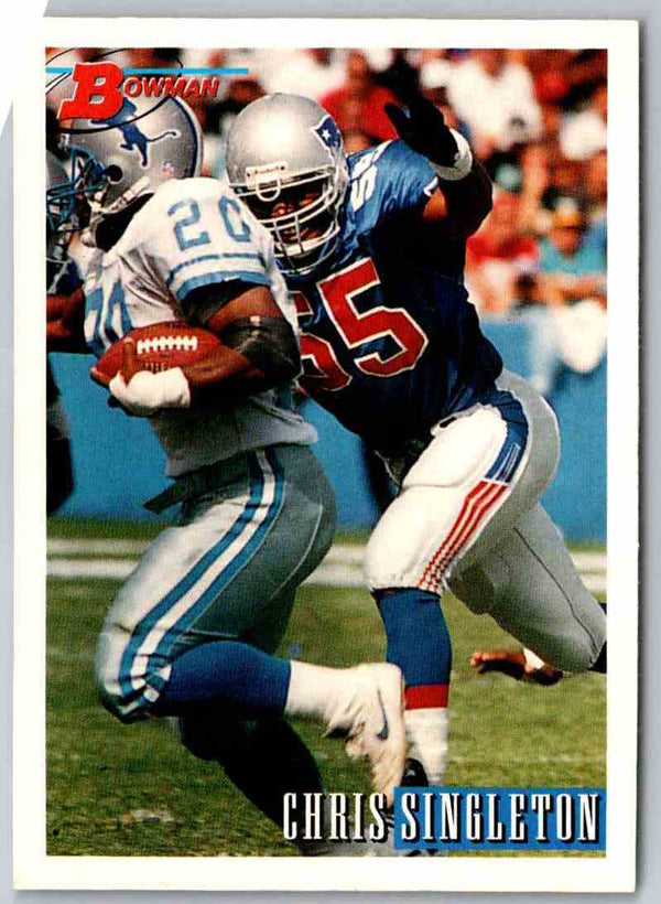 1993 Bowman Football Chris Singleton #415