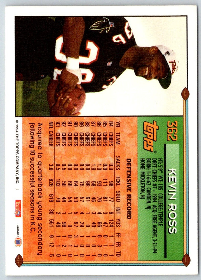 1994 Topps Kevin Ross