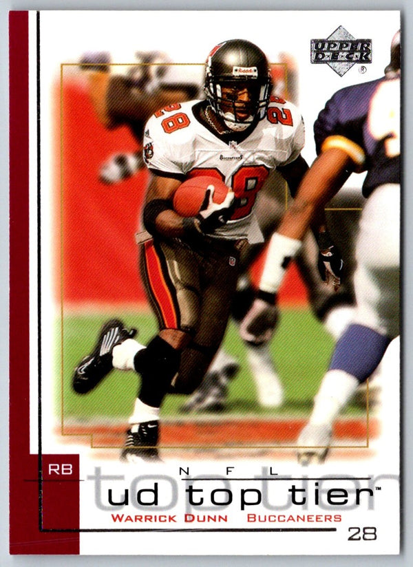 2001 Upper Deck Top Tier Warrick Dunn #162