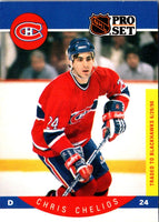 1990 Pro Set Chris Chelios #147