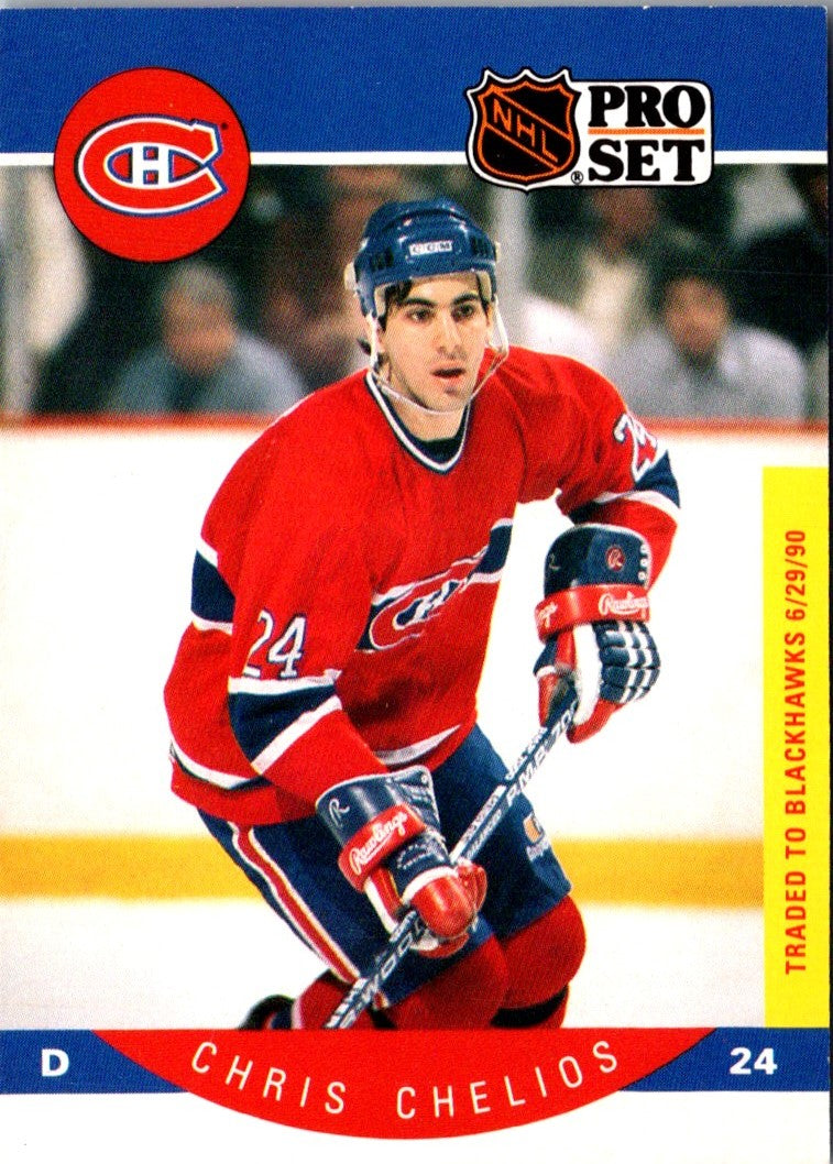 1990 Pro Set Chris Chelios