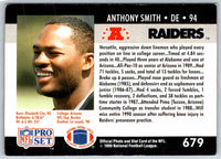 1990 Proset Anthony Smith #679