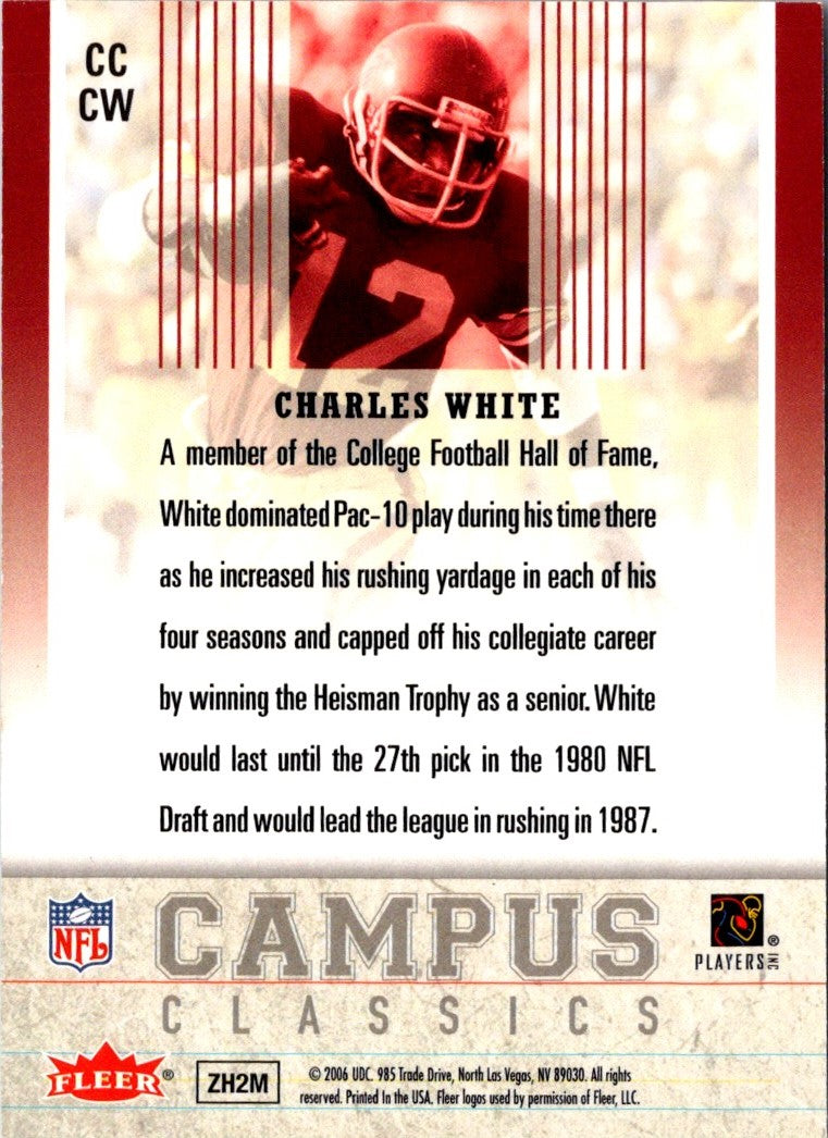 2006 Ultra Campus Classics Charles White