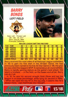 1992 Score Proctor and Gamble Barry Bonds #15