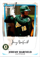 2011 Bowman Prospects Jeremy Barfield