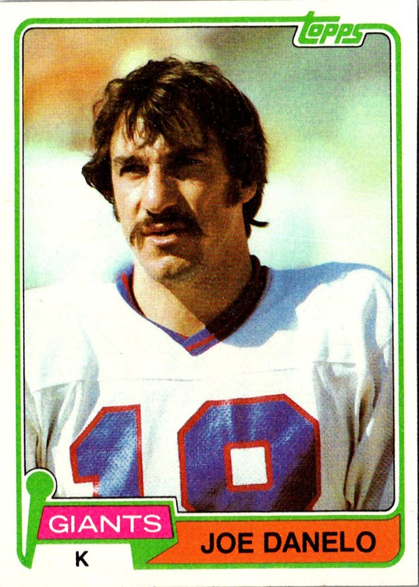 1981 Topps Joe Danelo #328 NM-MT