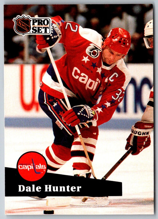 1991 Pro Set French Dale Hunter #506