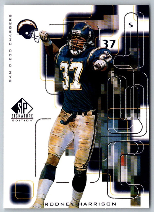 1999 SP Signature Rodney Harrison #107