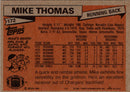 1981 Topps Mike Thomas