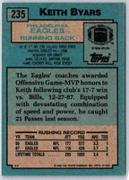 1988 Topps Keith Byars #235