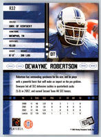 2003 Press Pass JE Retail DeWayne Robertson #R32